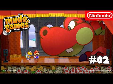 Miniatura de Acto 1 : El Castillo y el Dragón - Paper Mario La Puerta Milenaria [GAMEPLAY] [SIN COMENTARIOS]