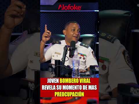 LA JOVEN BOMBERO QUE HA INSPIRADO A TODOS #alofoke #santiagomatias #trending #shorts