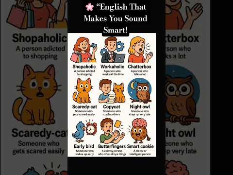 🌸 “English That Makes You Sound Smart#englishlanguage #learnenglish #spokenenglish #englishlearning