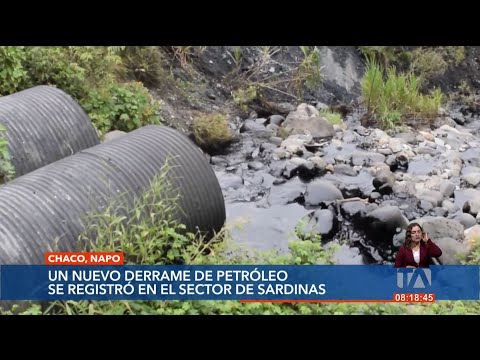 Pobladores de El Chaco piden la indemnización por las afectaciones tras el derrame de petróleo