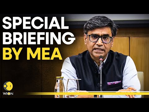 MEA LIVE: Special Briefing By MEA On Visit of President To Botswana And Angola | WION