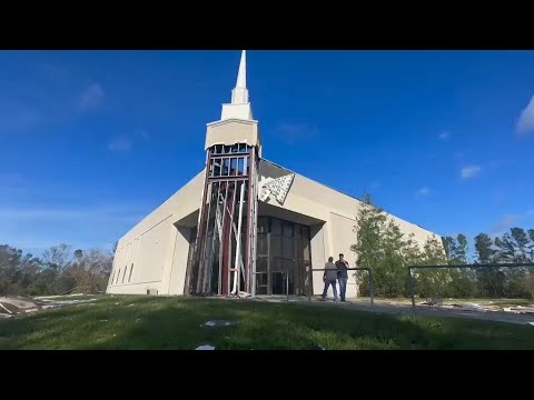 Bishop hopes to restore church struck by Hurricane Helene for Sunday service