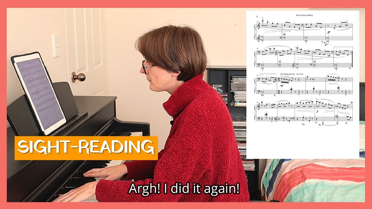 Using piano etudes as sight reading material piano sight reading