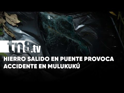 Fracturado tras accidente de tránsito en Mulukukú, Caribe Norte - Nicaragua