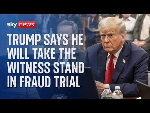 Watch live: Former President Donald Trump in New York court for day two of civil fraud trial