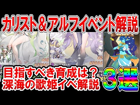 【ドット勇者】目指すべき育成解説も含めてアルフヒルド＆カリスト復刻イベントと深海の歌姫イベント解説！