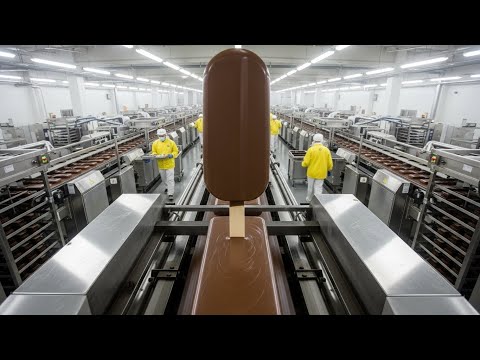 Inside the Ice Cream Factory – How Millions of Liters Are Produced Every Day (Full Process