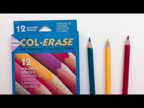 PRISMACOLOR COL-ERASE PENCILS // review