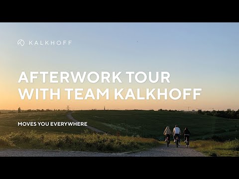AFTERWORK TOUR WITH TEAM KALKHOFF: CITY E-BIKE SEGMENT
