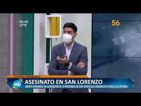 Presunto caso de sicariato en San Lorenzo