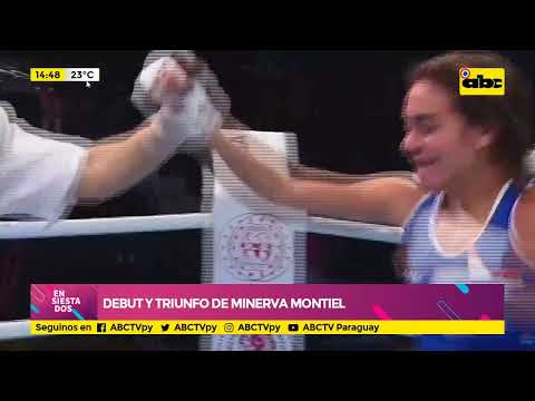 Debut y triunfo de Minerva Montiel en el Mundial de Boxeo