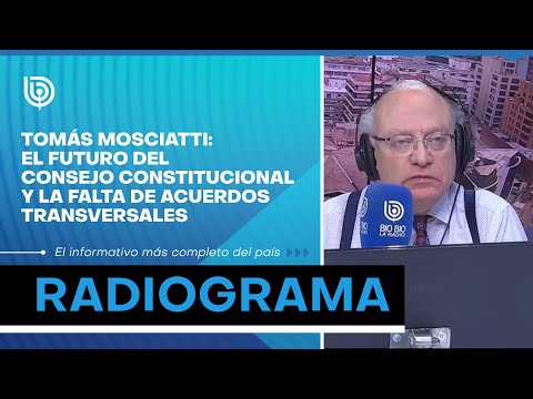 Tomás Mosciatti y el futuro del Consejo Constitucional y la falta de acuerdos transversales