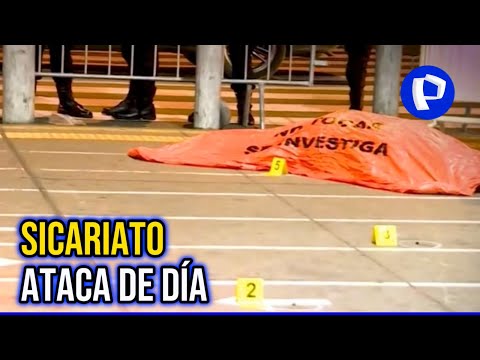 Crimen en el Metro de Lima: mujer es asesinada a balazos en estación Pirámide del Sol en SJL (2/2)