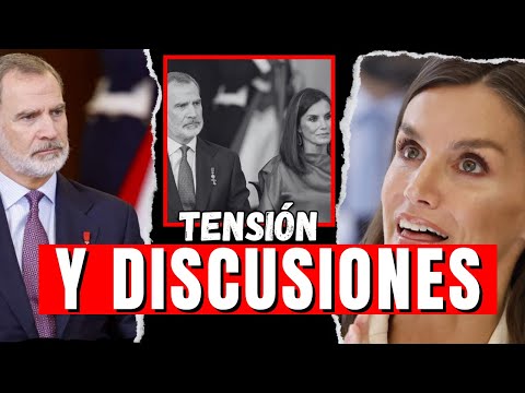 TENSIÓN y DISCUSIONES entre Letizia Ortiz y Felipe VI por el ANIVERSARIO REAL