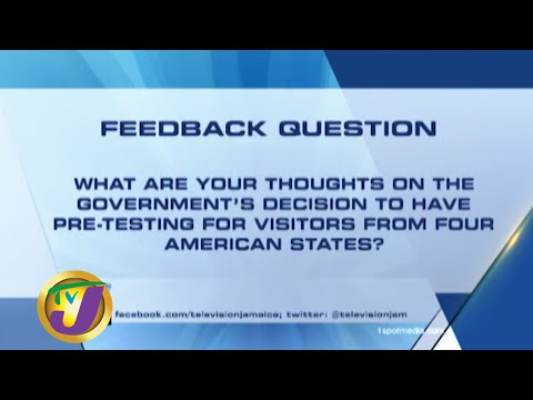 TVJ News: Feedback Question - June 30 2020