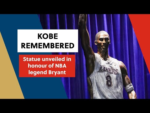 NBA legend Bryant honoured with a statue outside of Lakers' Crypto.com Arena