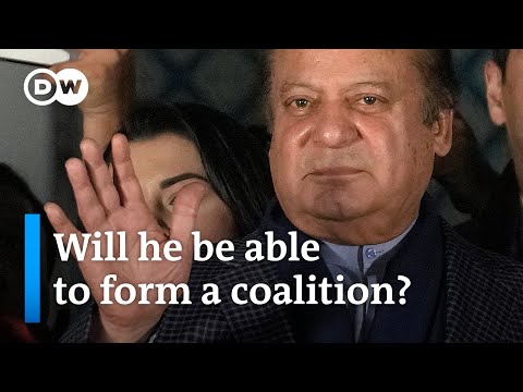Pakistan: Former Prime Minister Nawaz Sharif claims victory in general election | DW News