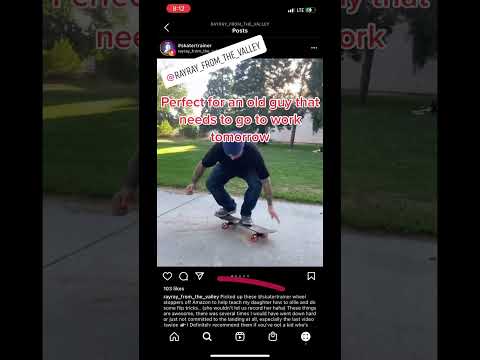 Dad Steals Daughters Skater Trainers. Lands MONSTER ollies, kickflips, and more.