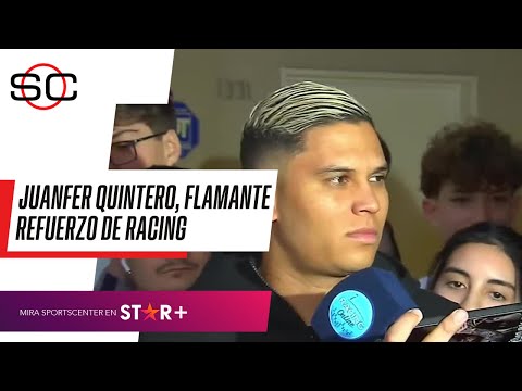 ES UNA ETAPA MUY BONITA EN MI CARRERA: QUINTERO, flamante REFUERZO de RACING en #SportsCenter