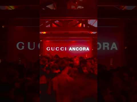 Fashion, art, music, and Rosso Ancora in China #GucciAncora #GucciSS24