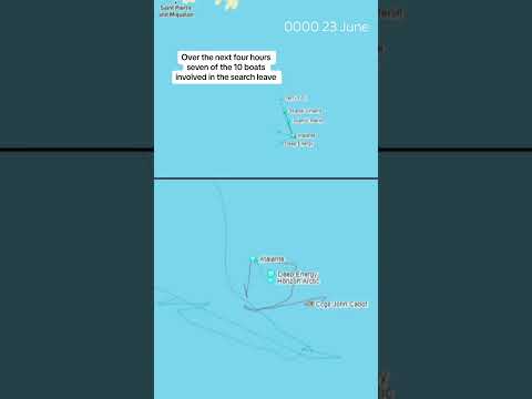 Missing submersible: Marine traffic shows Polar Prince leaving surface of Titanic wreck
