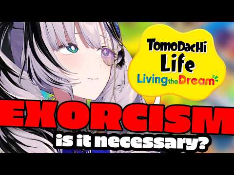 【Tomodachi Life】Supernatural Sightings Reported in Island【Pavolia Reine/hololiveID】