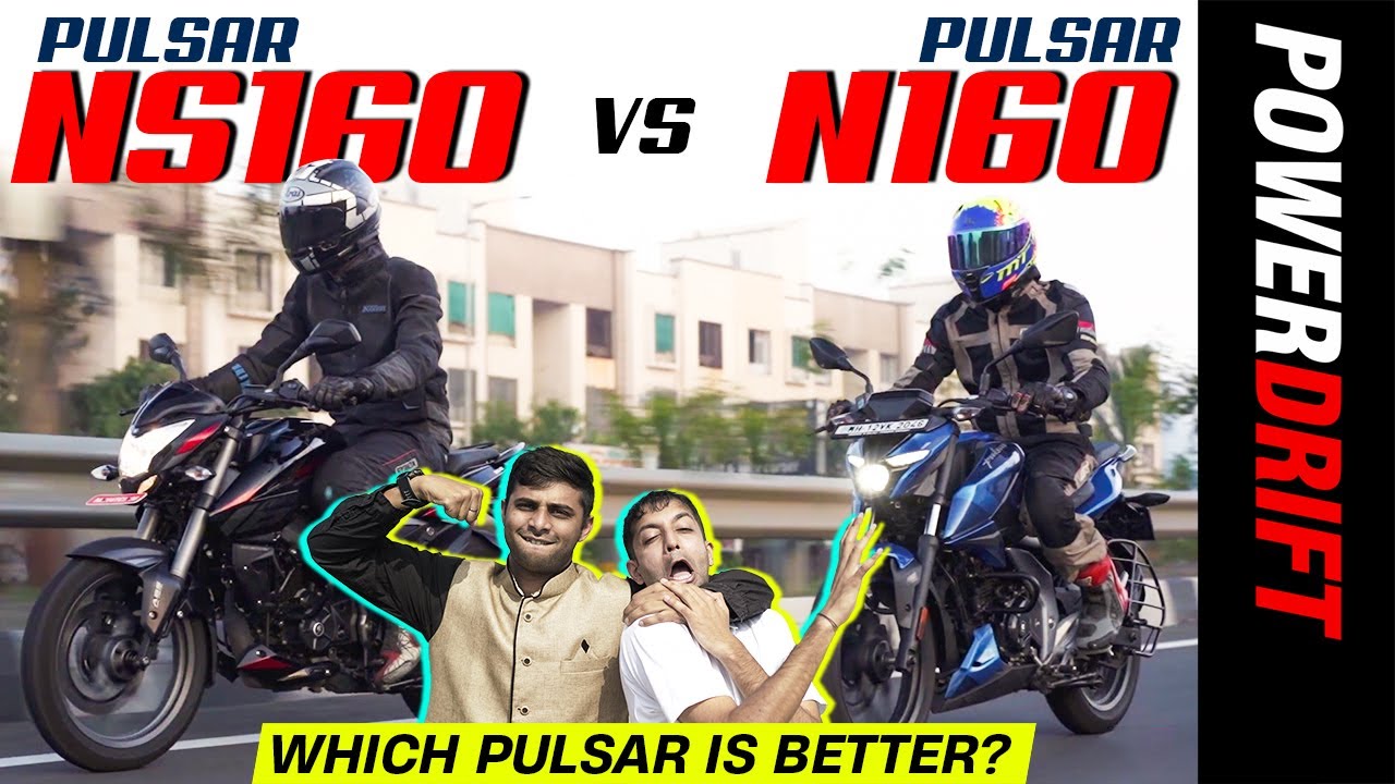 Pulsar NS160 vs Pulsar N160 : The better Pulsar is? | PowerDrift