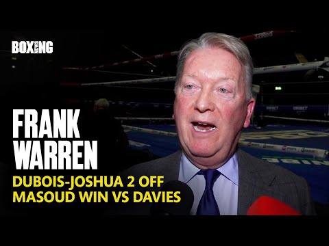 Frank Warren Confirms Dubois-Joshua 2 Not Happening