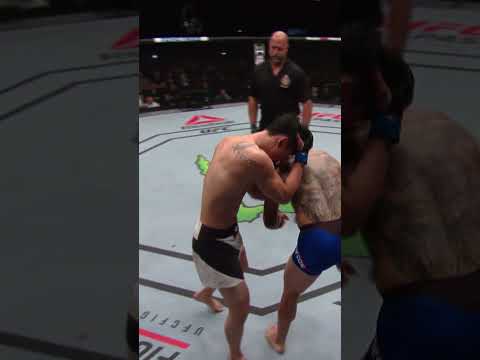 He just wouldnt go down! #ufc327