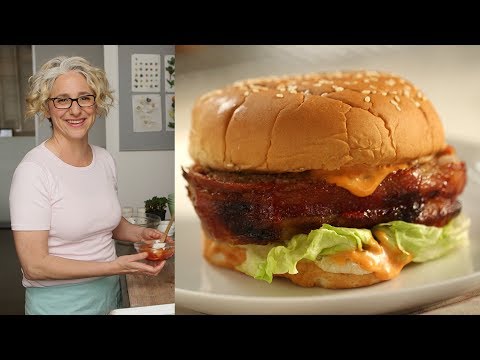 Bacon Cheeseburger Meatloaf- Everyday Food with Sarah Carey