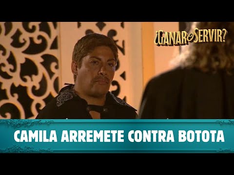 Pelea de Camila versus Botota en Cara a Cara | ¿Ganar o Servir? | Canal 13
