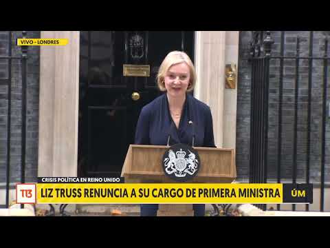 Liz Truss renuncia al cargo de Primera Ministra de Reino Unido