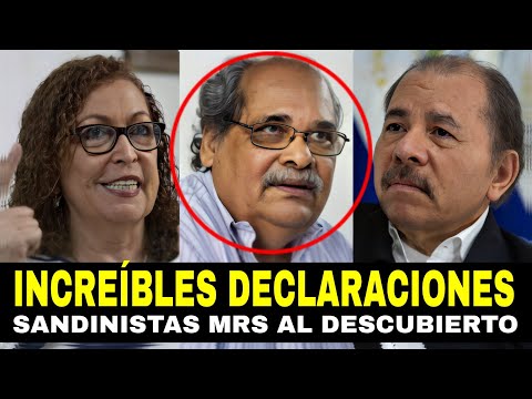 INCREÍBLES DECLARACIONES de Sandinistas anaranjados: Esto quieren hacer en Nicaragua