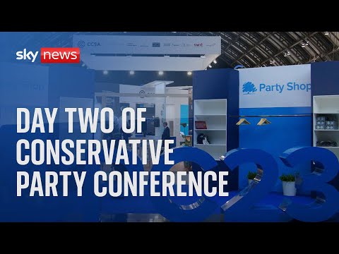 Watch live: Conservative Party Conference - Day Two