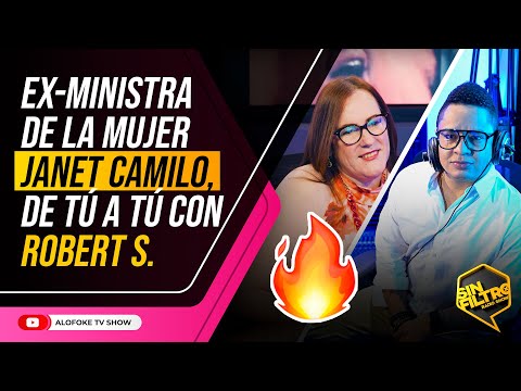 EX-MINISTRA DE LA MUJER JANET CAMILO, DE TÚ A TÚ CON ROBERT SÁNCHEZ