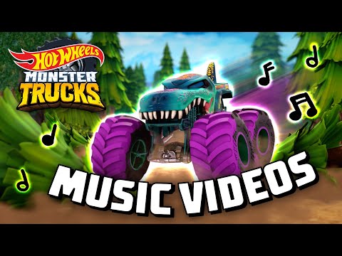 @Hot Wheels | ROCK OUT WITH THE VERY BEST MONSTER TRUCK MUSIC VIDEOS!!!