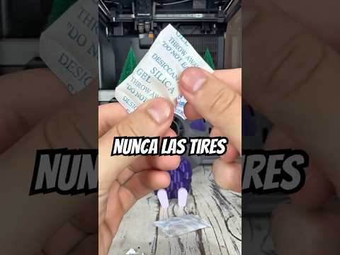 No tires estas bolsitas de Silica - ¿Sabías que podes darle un segundo uso?