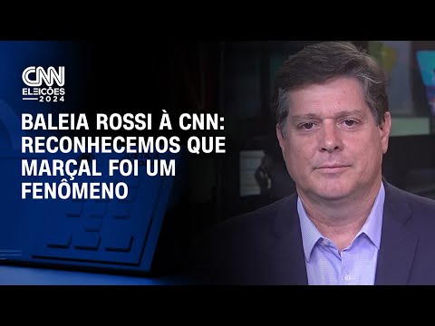 Baleia Rossi à CNN: Reconhecemos que Marçal foi um fenômeno | CNN 360º