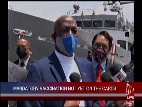PM Rowley: Mandatory Vaccination Not Yet On The Cards
