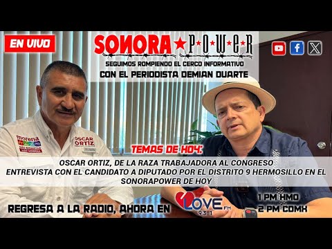 SonoraPower | ¿México alcanzó ya el desarrollo? La economía dice que sí | Entrevista Oscar Ortiz