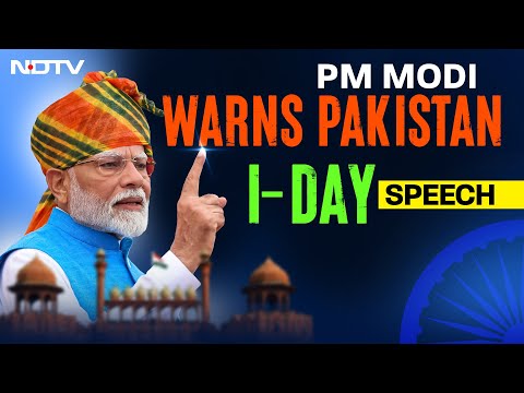 PM Modi Warns Pakistan, Hails Operation Sindoor In Independence Day Speech