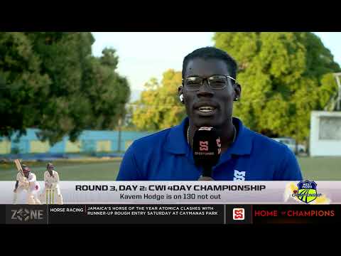 Round 3, Day 2: CWI 4-day Championship, Romario Greaves 5-for-142 for the Volcanoes, Zone review