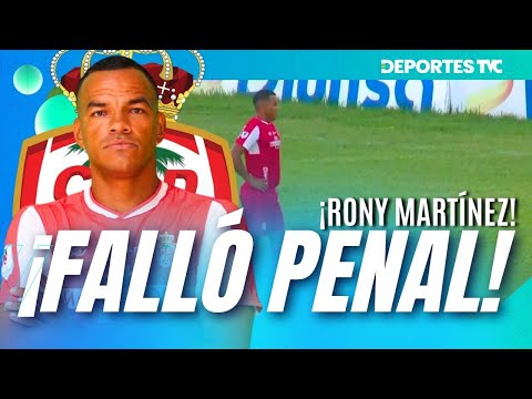 Rony Martínez falla penal y pierde la posibilidad de igualar el duelo Real Sociedad vs Marathón