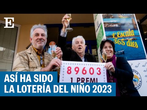 Vídeo | Las imágenes más emocionantes del sorteo de la Lotería del Niño 2023