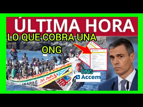 PAGOS A ONGs - EN COMIDA 98 MILLONES SOLO EN CANARIAS