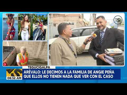 Arévalo: Le decimos a la familia de Angie Peña que ellos no tienen nada que ver con el caso