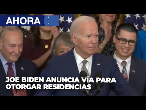 Biden anuncia vía para otorgar residencias - En Vivo | 18Jun