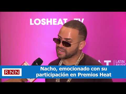 Nacho conversa acerca de su participación en Premios Heat