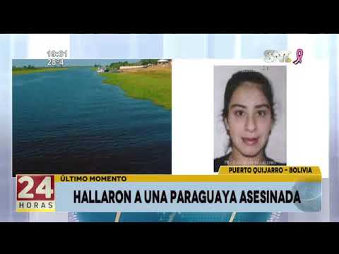 Hallaron a una paraguaya asesinada en Bolivia