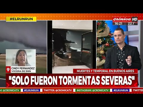 Temporal en Buenos Aires: ¿Fue un tornado?